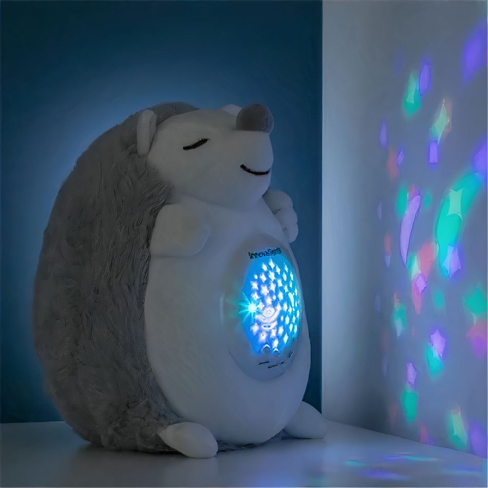 Peluche hérisson douce étoilée lumineuse chambre enfant La compagnie de la peluche