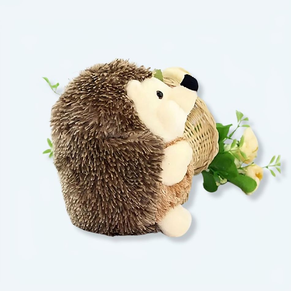 Peluche hérisson doux automne décor chambre enfant La compagnie de la peluche
