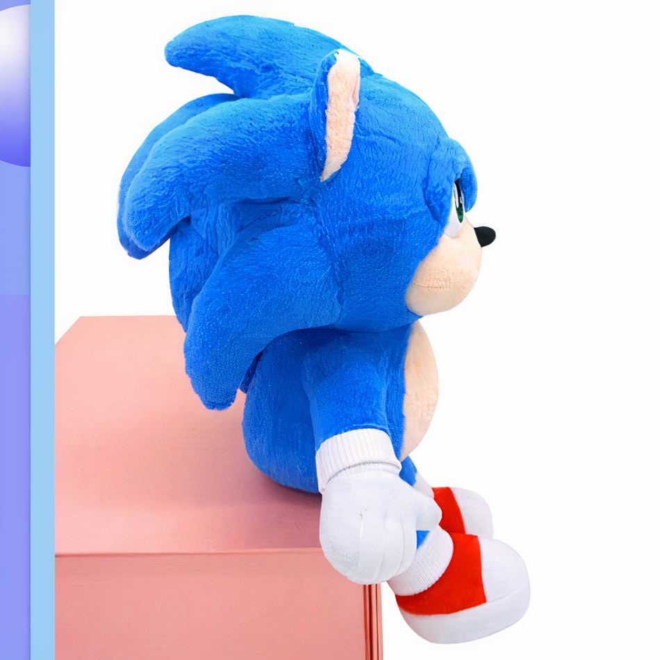 Peluche hérisson Sonic doux enfant mignon câlin La compagnie de la peluche