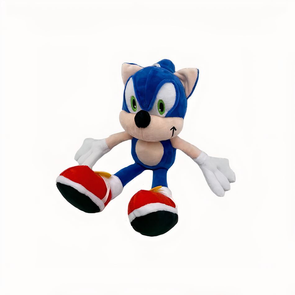 Peluche hérisson Sonic doux univers jeu câlin enfant La compagnie de la peluche