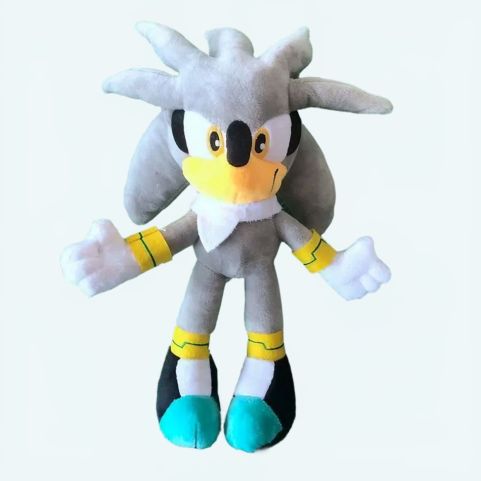 Peluche hérisson Sonic Silver douce enfant câlin jeu La compagnie de la peluche