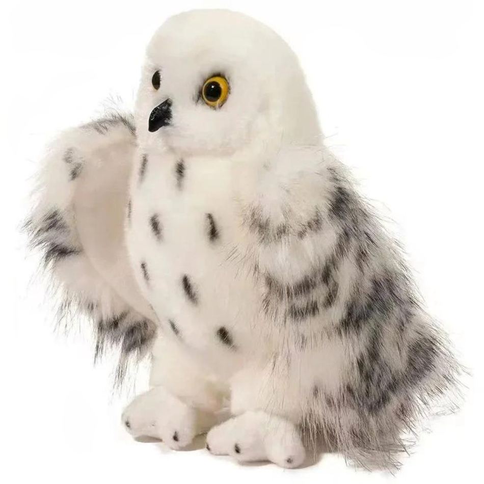 Peluche hibou Harry Potter magique doux enfant nuit 30cm La compagnie de la peluche