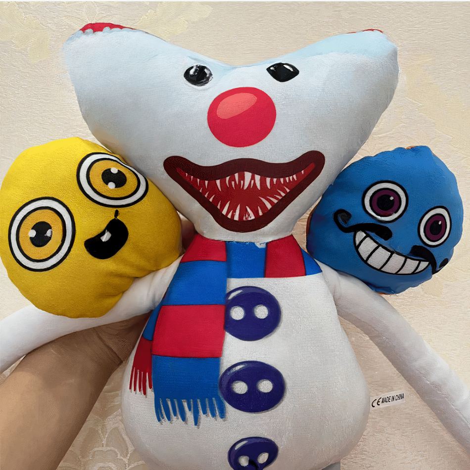 Peluche Huggy Wuggy clown effrayant doux câlin enfant La compagnie de la peluche