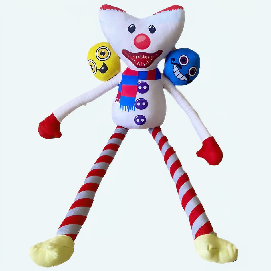 Peluche Huggy Wuggy clown effrayant doux câlin enfant La compagnie de la peluche