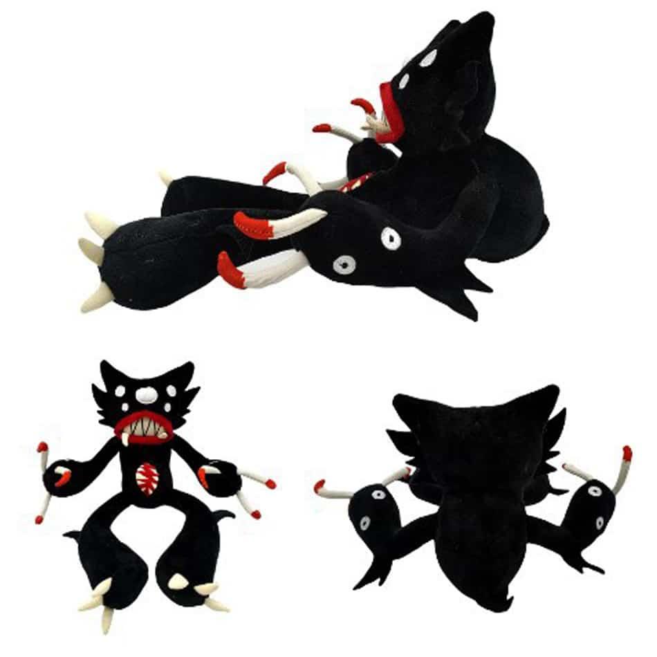 Peluche Huggy Wuggy effrayante douce enfant ambiance Halloween La compagnie de la peluche