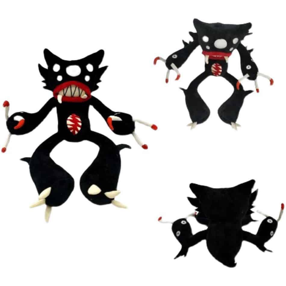 Peluche Huggy Wuggy effrayante douce enfant ambiance Halloween La compagnie de la peluche
