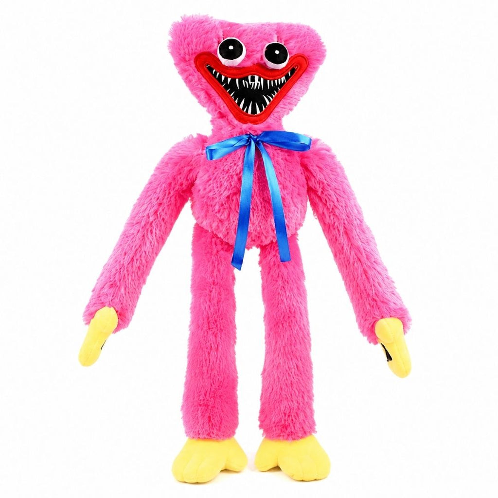 Peluche Huggy Wuggy effrayante douce enfant ambiance Halloween rose La compagnie de la peluche