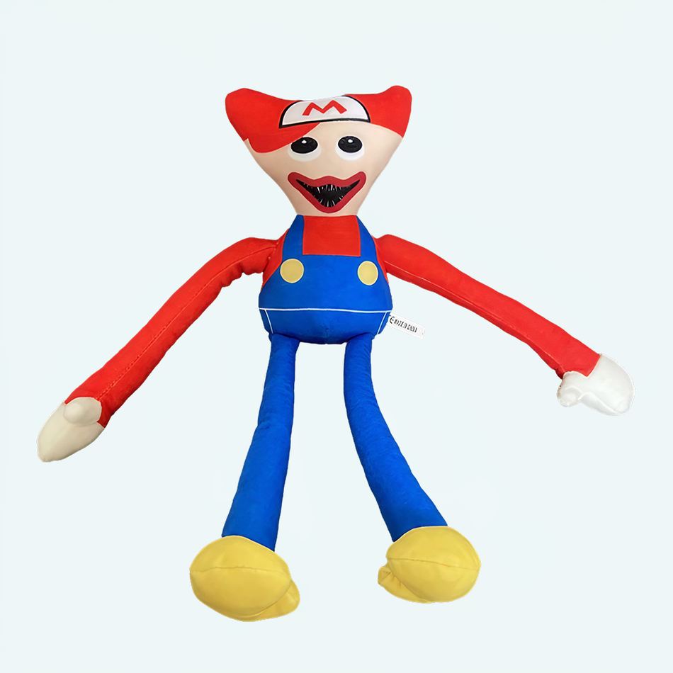 Peluche Huggy Wuggy Mario effrayant doux enfant La compagnie de la peluche