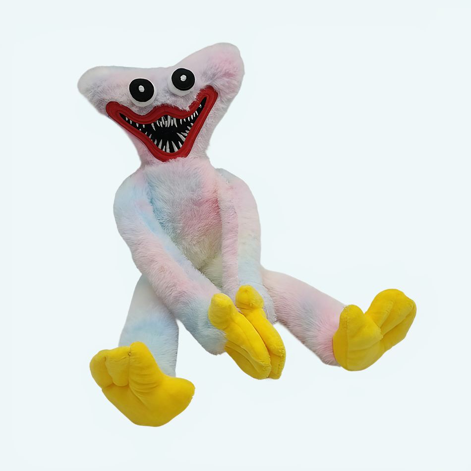 Peluche Huggy Wuggy multicolore effrayant câlin doux La compagnie de la peluche