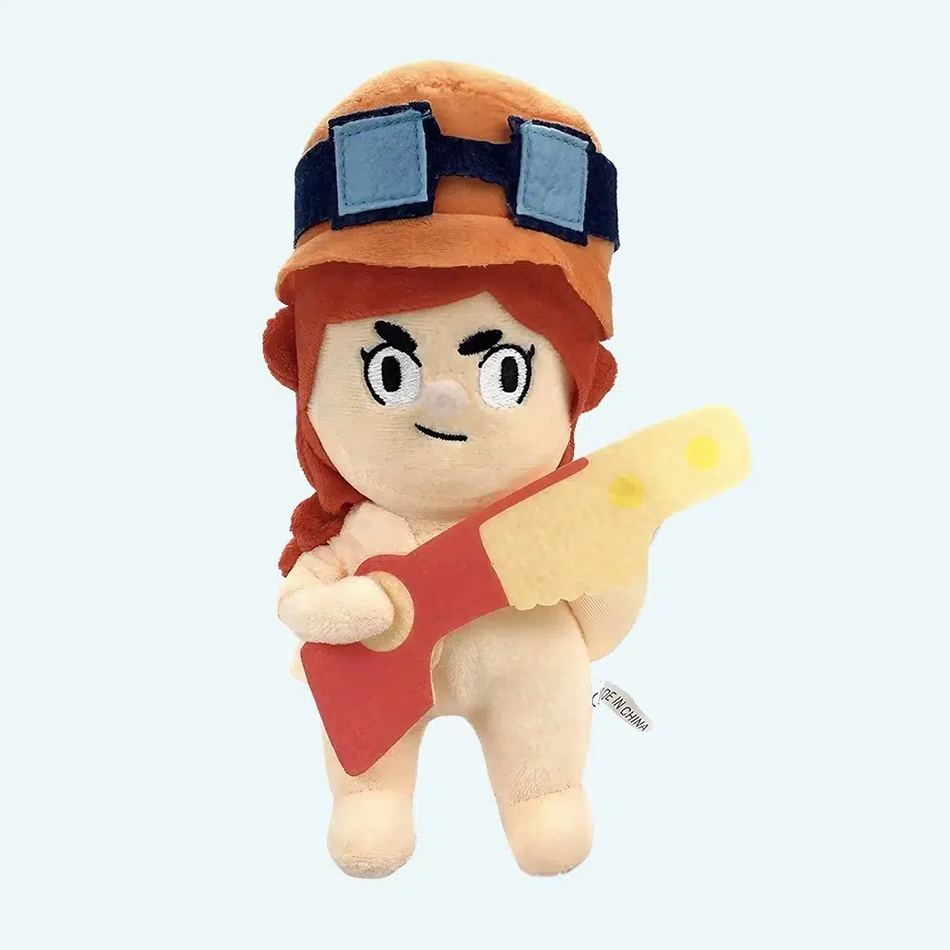 Peluche Jessie Brawl Stars héroïne douce colorée La compagnie de la peluche