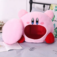 Peluche Kirby bouche ouverte douceur chambre enfant La compagnie de la peluche