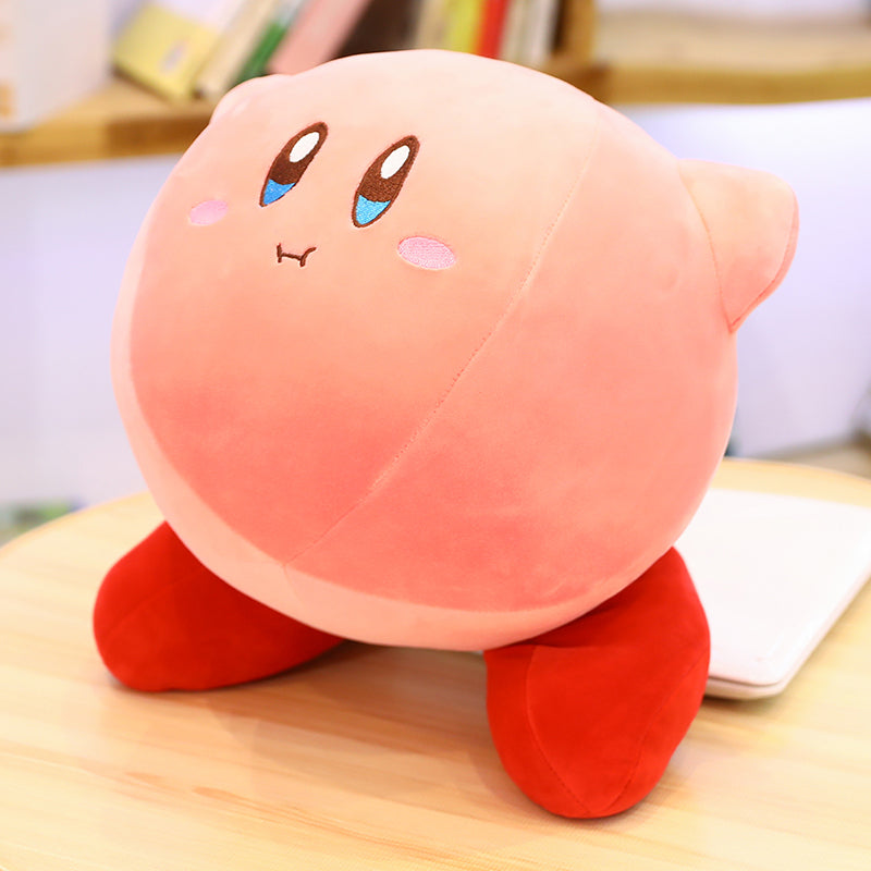 Peluche Kirby coussin doux pour chambre enfant La compagnie de la peluche