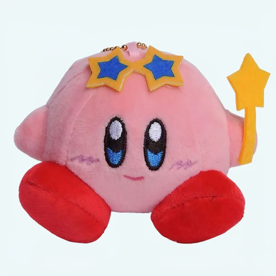 Peluche Kirby étoilée douce univers magique enfant La compagnie de la peluche