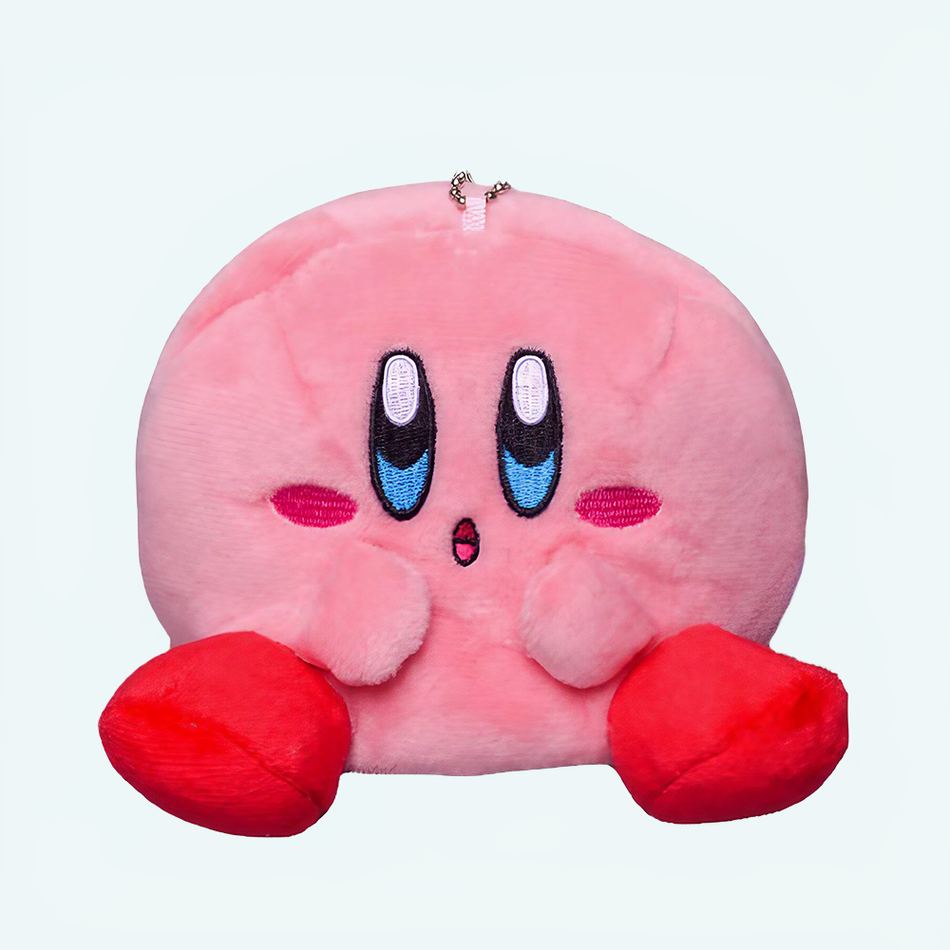 Peluche Kirby joues rouges douce personnage câlin La compagnie de la peluche