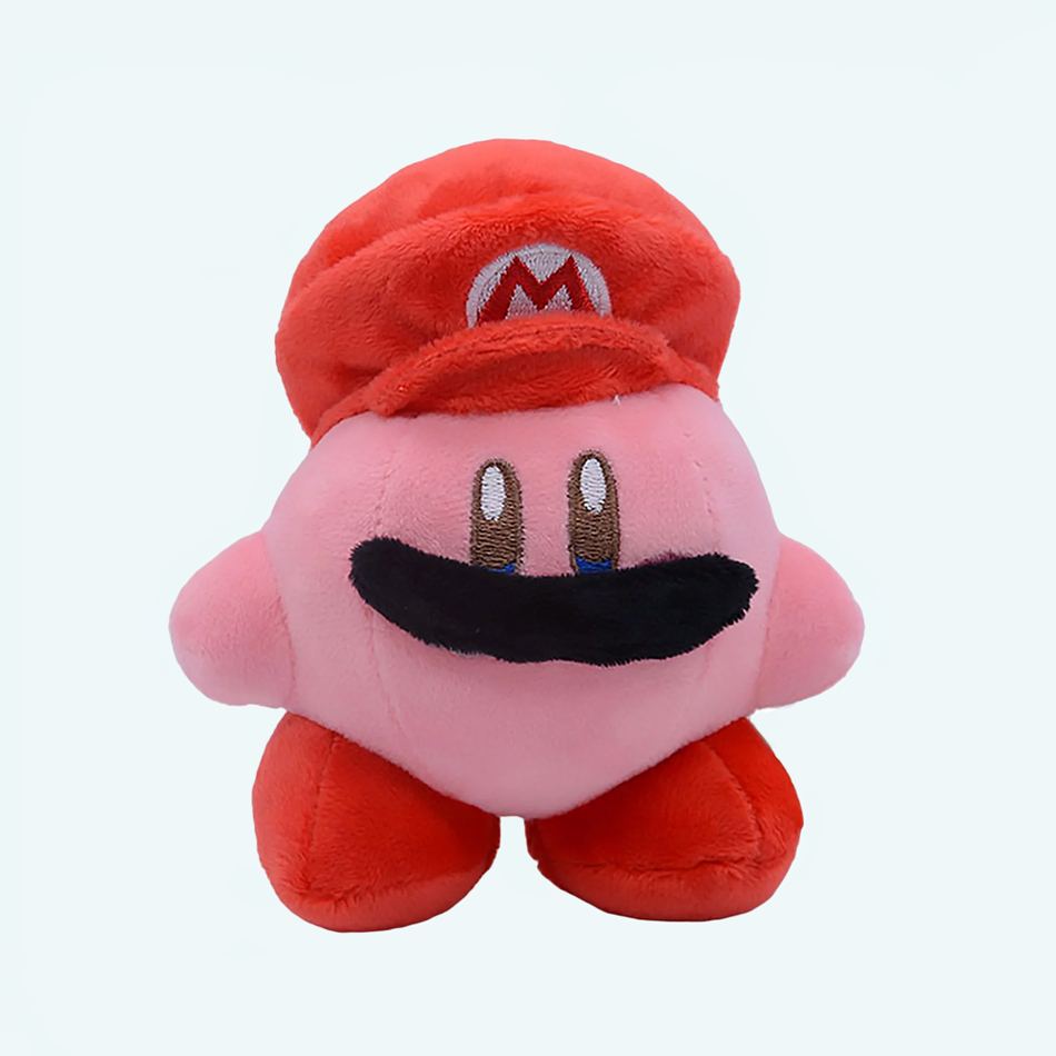 Peluche Kirby Mario kawaii douce enfant câlin La compagnie de la peluche