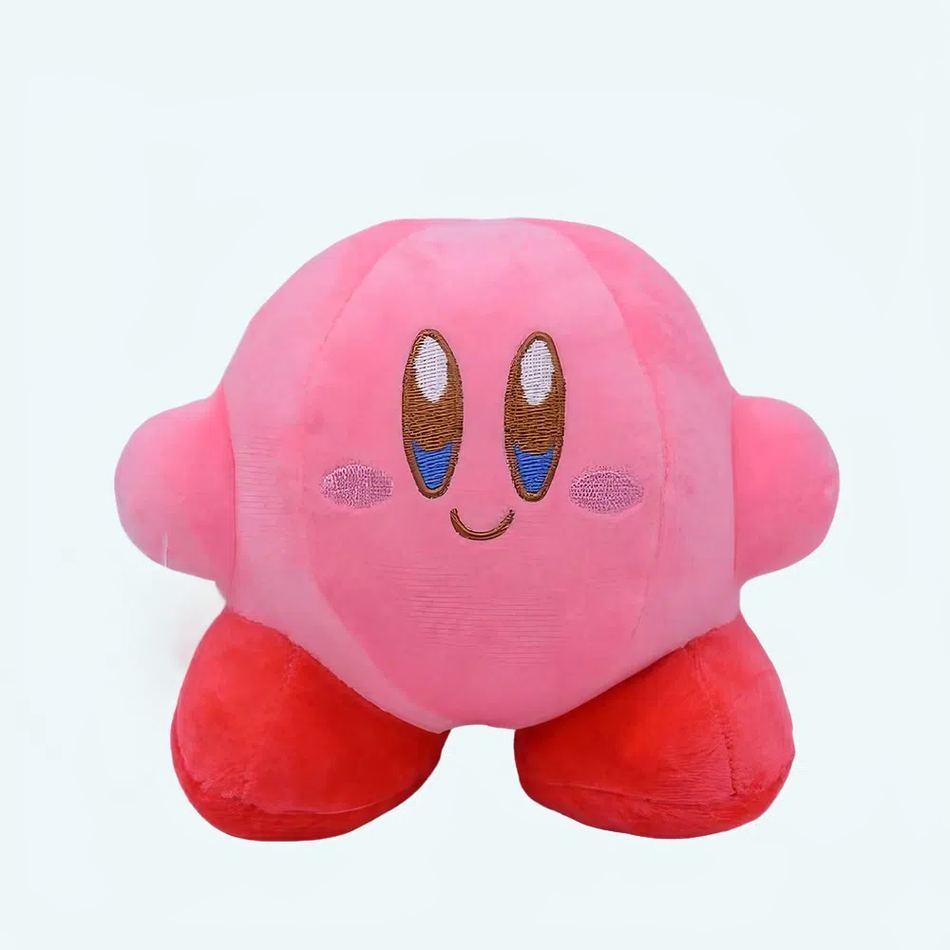 Peluche Kirby rose douce enfant chambre déco La compagnie de la peluche