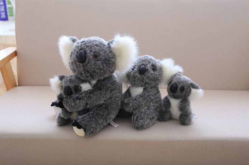 Peluche koala avec son bébé