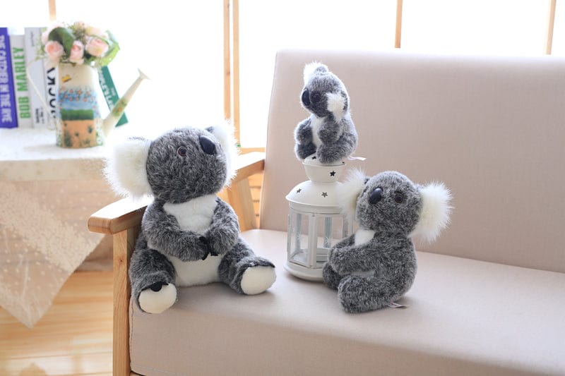 Peluche koala avec son bébé