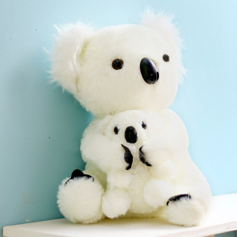 Peluche koala avec son bébé