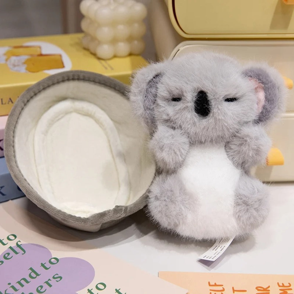 Peluche koala doux nid confort enfant câlin ambiance La compagnie de la peluche