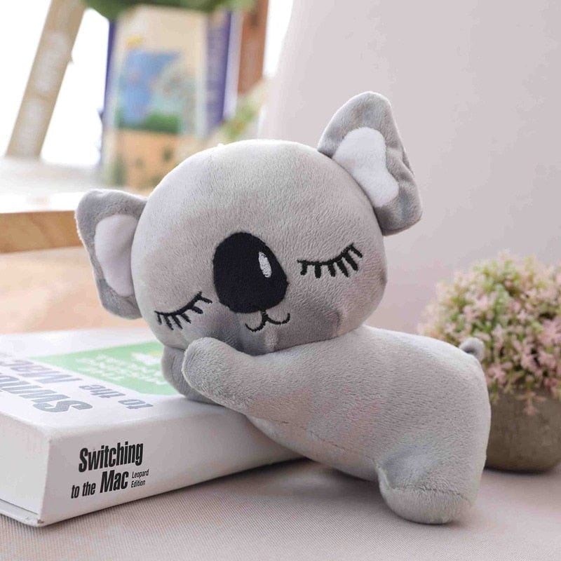 Peluche koala gentil et coloré 20cm / Gris
