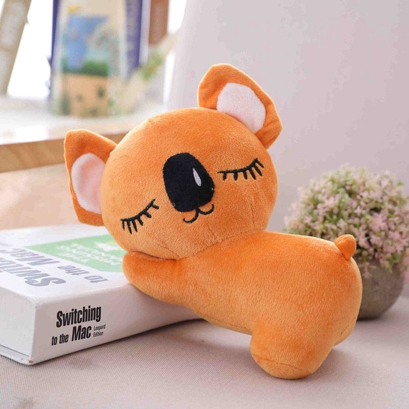 Peluche koala gentil et coloré 20cm / Orange