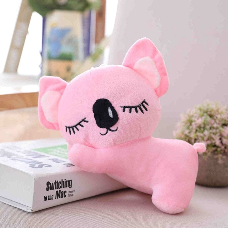 Peluche koala gentil et coloré 20cm / Rose