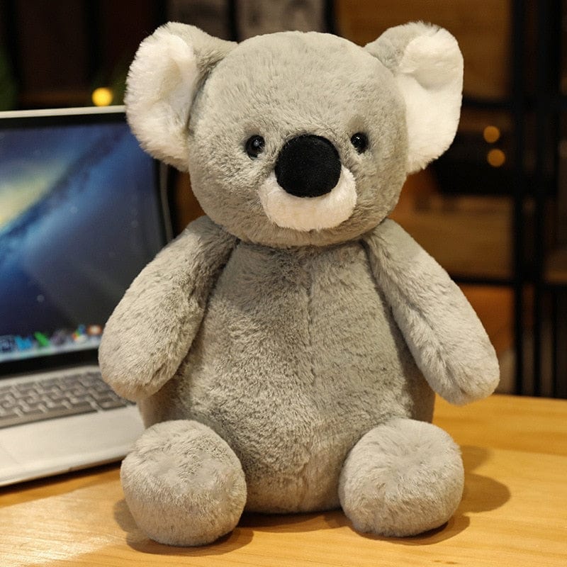 Peluche koala gris et tout doux 25cm