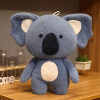 Peluche koala laine douce câlin enfant écologique 25-cm / Gris foncé La compagnie de la peluche