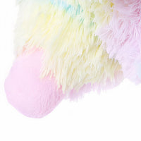 Peluche lama arc-en-ciel doux câlin décor pastel La compagnie de la peluche