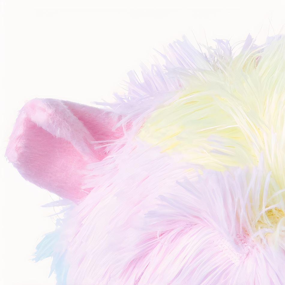 Peluche lama arc-en-ciel doux câlin décor pastel La compagnie de la peluche