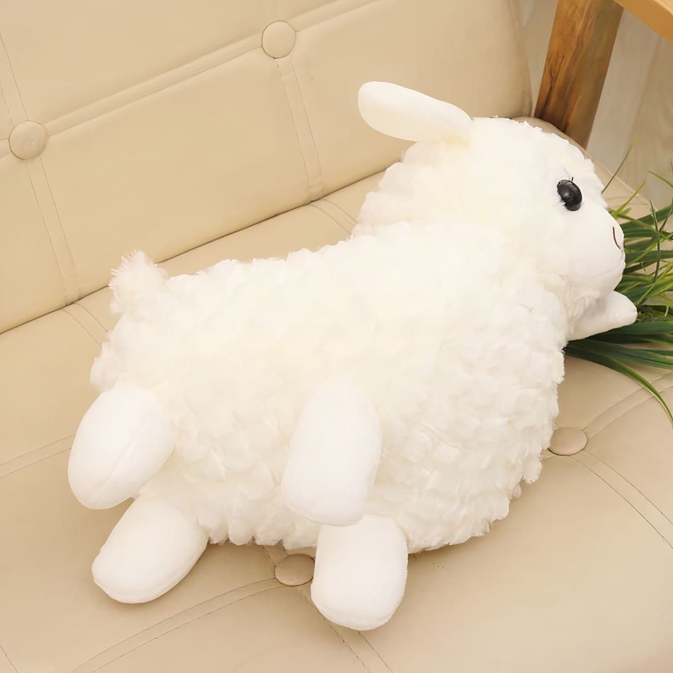 Peluche lama doux enfant câlin univers animal La compagnie de la peluche