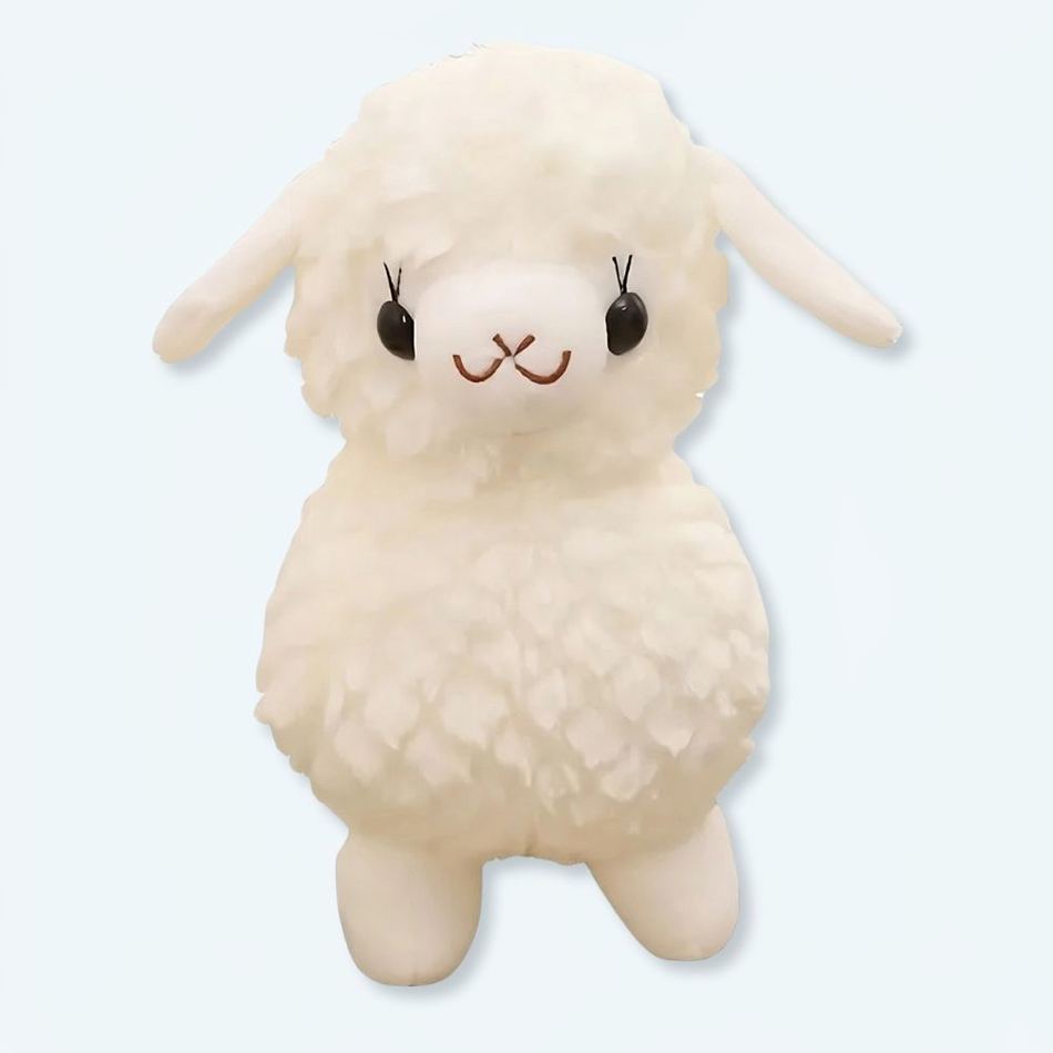 Peluche lama doux enfant câlin univers animal La compagnie de la peluche