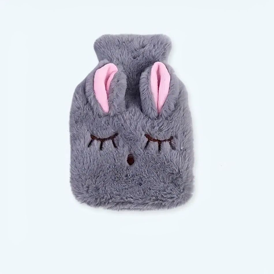 Peluche lapin chauffante douce confort hiver chaleureux La compagnie de la peluche
