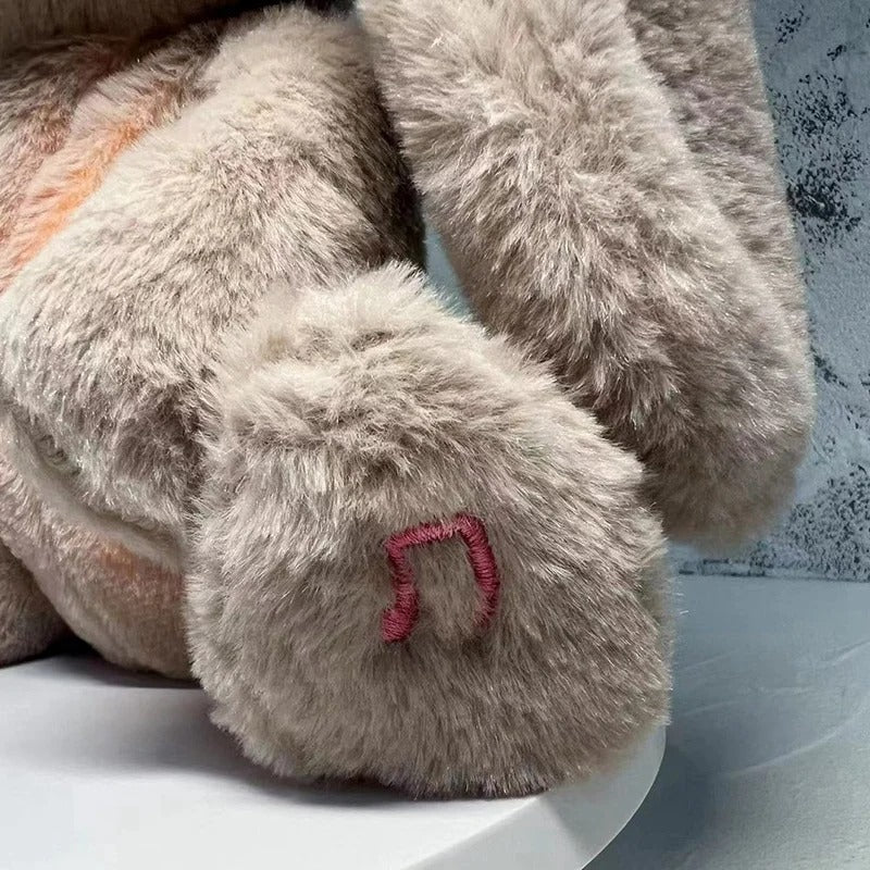 Peluche lapin doux berceuse relaxante pour enfant La compagnie de la peluche