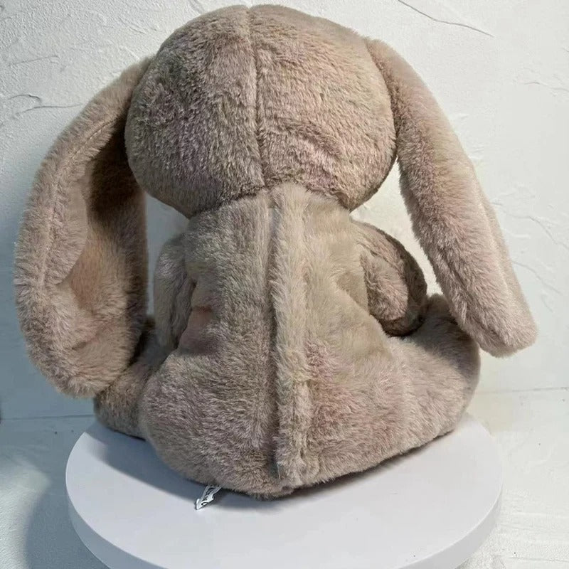 Peluche lapin doux berceuse relaxante pour enfant La compagnie de la peluche