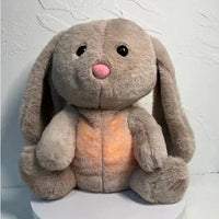 Peluche lapin doux berceuse relaxante pour enfant La compagnie de la peluche