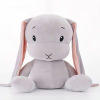 Peluche lapin doux enfant câlin mignon pour jouer 65cm / gris La compagnie de la peluche