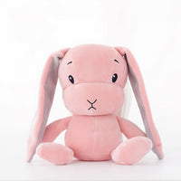 Peluche lapin doux enfant câlin mignon pour jouer 65cm / rose La compagnie de la peluche