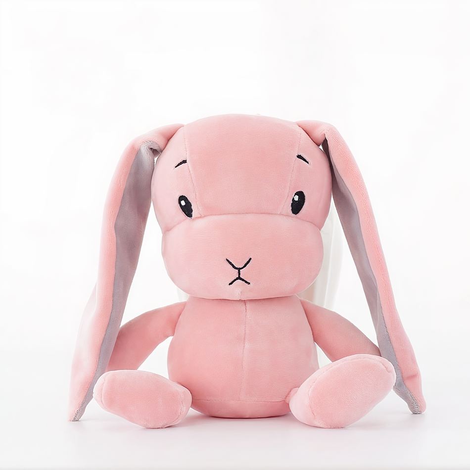 Peluche lapin doux enfant câlin mignon pour jouer 65cm / rose La compagnie de la peluche