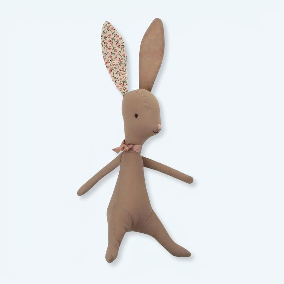 Peluche lapin doux kawaii pastel enfant câlin jeu La compagnie de la peluche