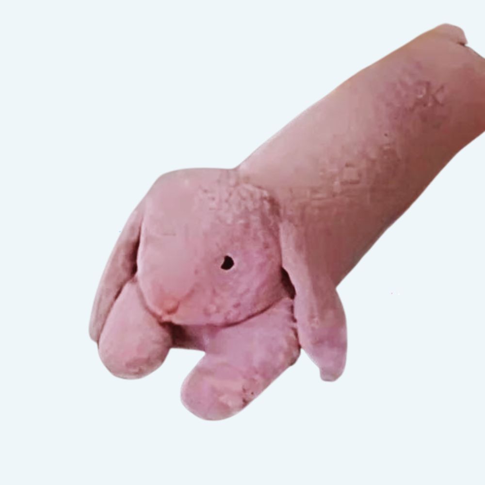 Peluche lapin géant doux coussin confort enfant La compagnie de la peluche