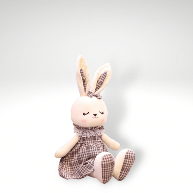 Peluche lapin Kawaii 45cm / Gris