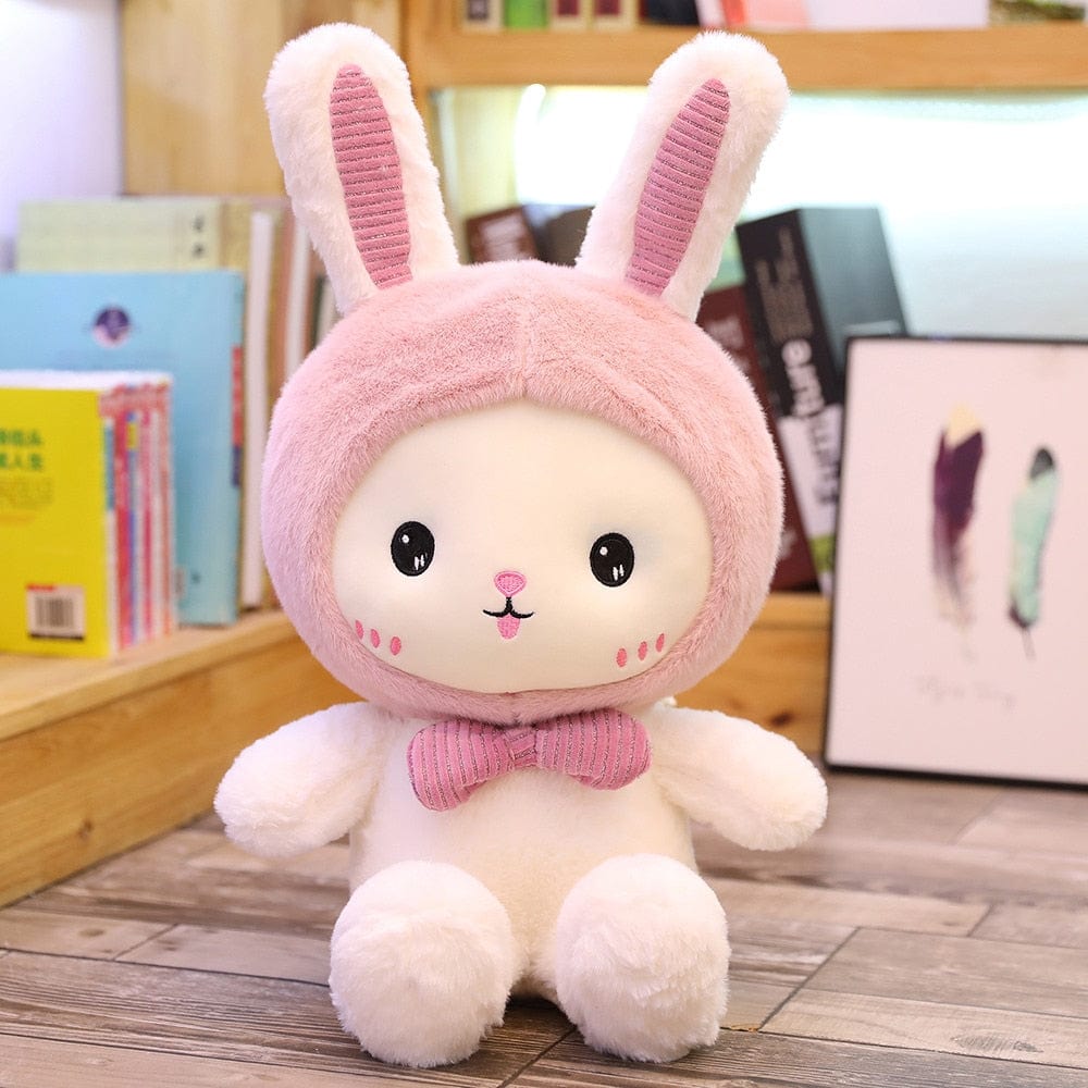 Peluche lapin qui se déguise 25cm / En lapin
