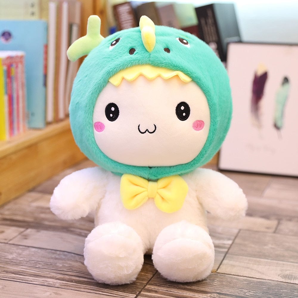 Peluche lapin qui se déguise 25cm / En piranha