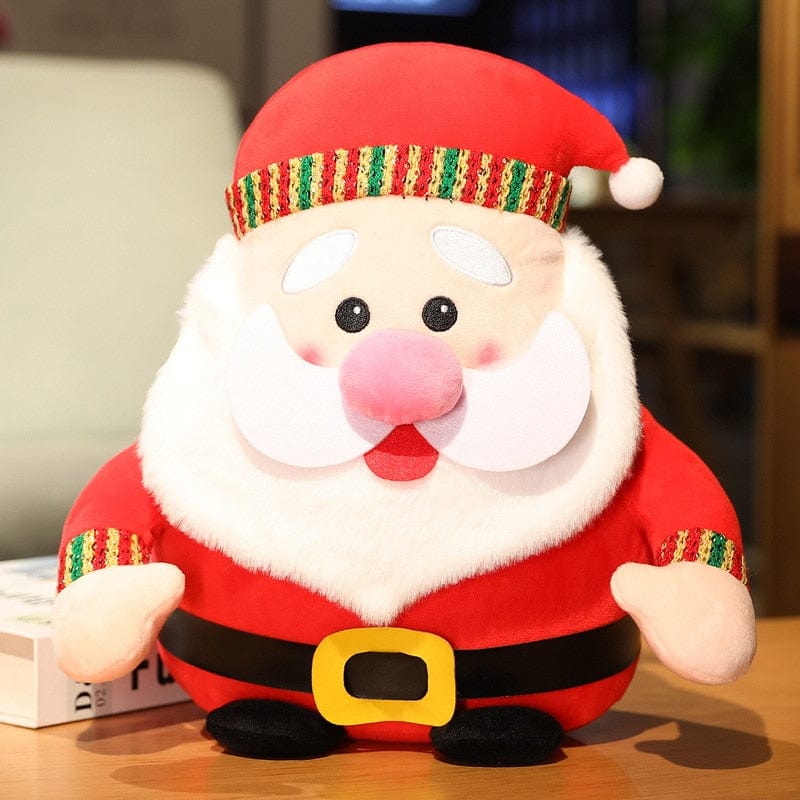 Peluche le père noël Tire la langue