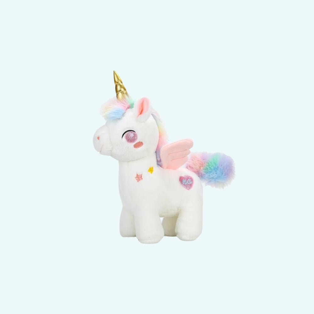 Peluche licorne arc-en-ciel magique douce enfant La compagnie de la peluche