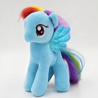Peluche licorne bleue douce féerique pour enfant rêveur La compagnie de la peluche