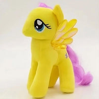 Peluche licorne jaune douce enfant arc-en-ciel rêveur La compagnie de la peluche