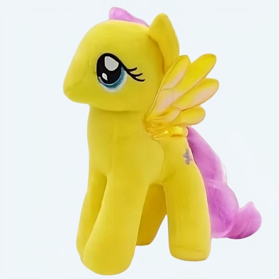Peluche licorne jaune douce enfant arc-en-ciel rêveur La compagnie de la peluche